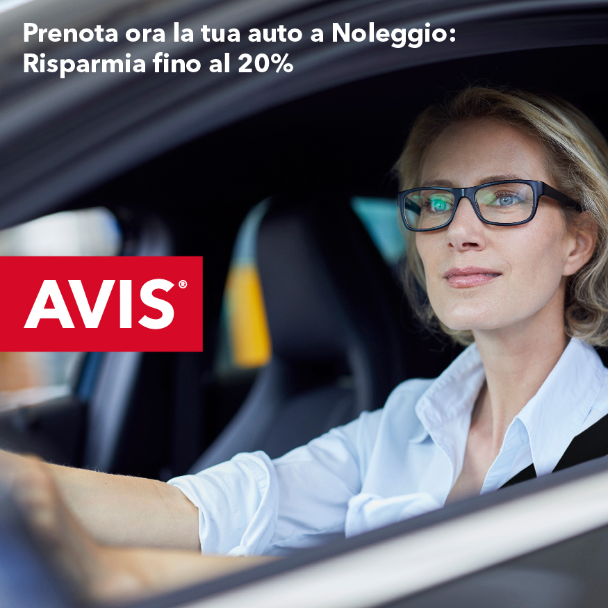 Prenota ora la tua auto a noleggio: risparmia fino al 20%